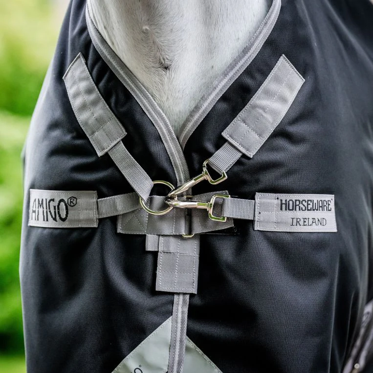amigo® 1200d plus 100g lite turnout blanket + free custom name tag!