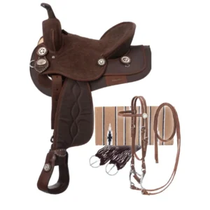 tough1 eclipse rnd 5 pc trail basic saddle pkg