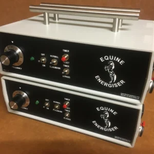 pemf klemens equine energiser 148 p/s, double unit system with 2 paddles